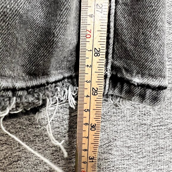 Levi's 511 Jeans Mens Size 32x29* Gray Acid Wash Slim Fit Straight Stretch Denim - Picture 11 of 14